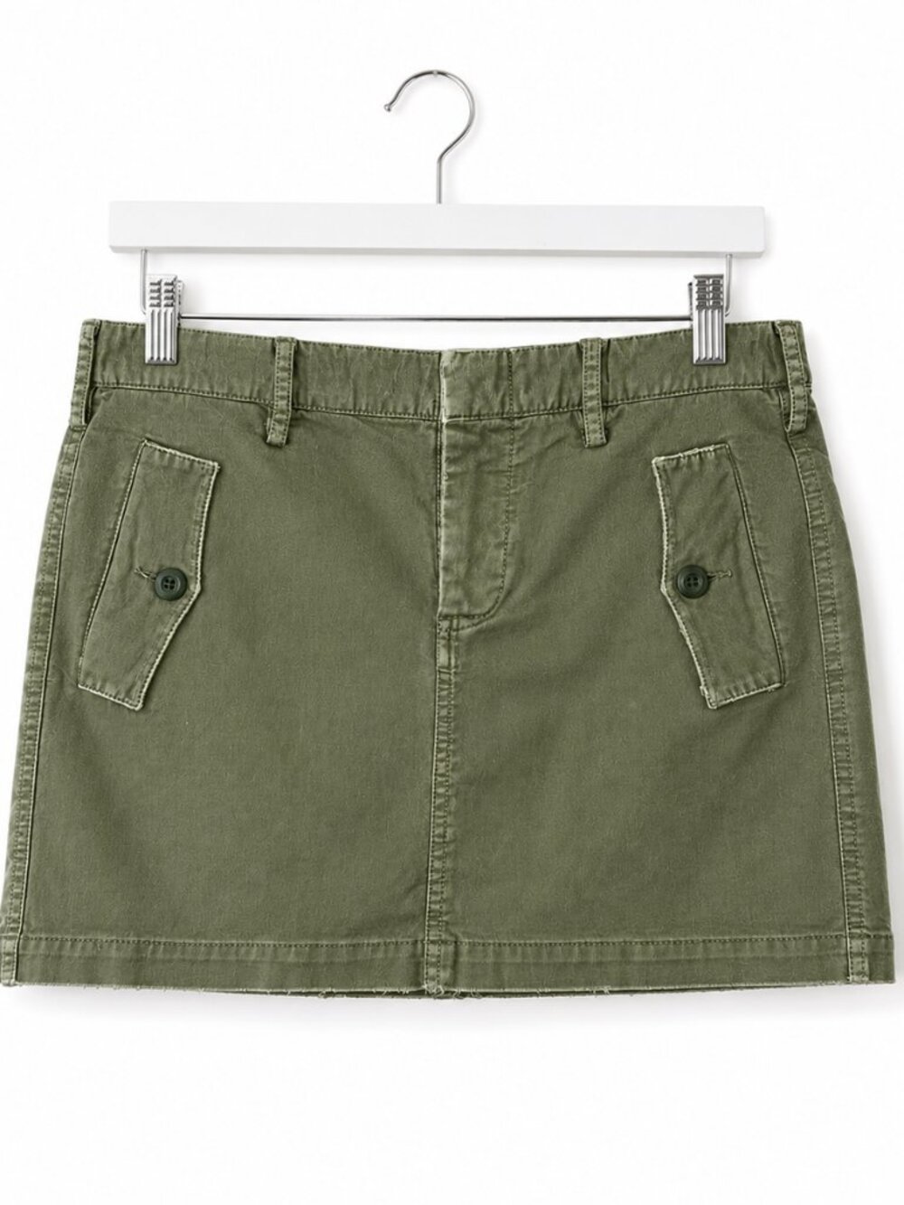 Vintage Green American Eagle Mini Skirt